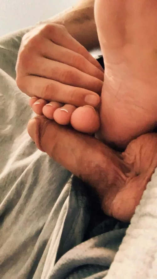 French pedi toejob 