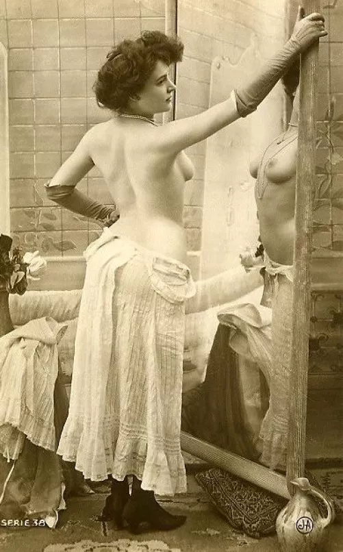 French postcard 1907