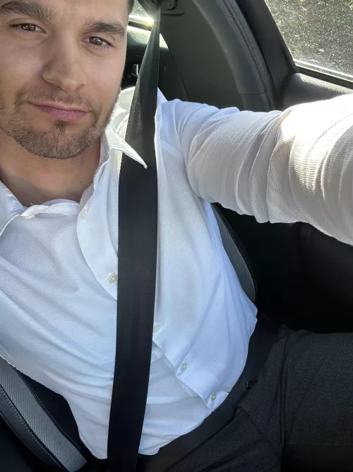Going to a meeting! What do you think of the outfit honestly?