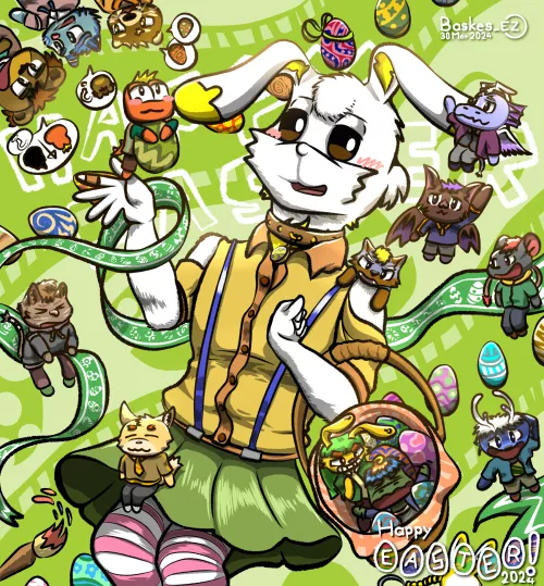 Happy Easter to you all. (art by me)