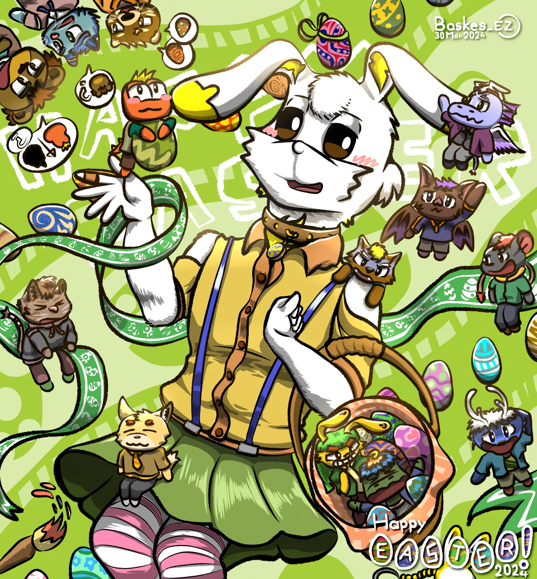 Happy Easter to you all. (art by me)