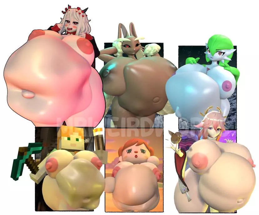 {Image} *smash announcer voice* CHOOSE YOUR PRED! [Multi pred] [F pred] (Art by MrWeirdWorksz)