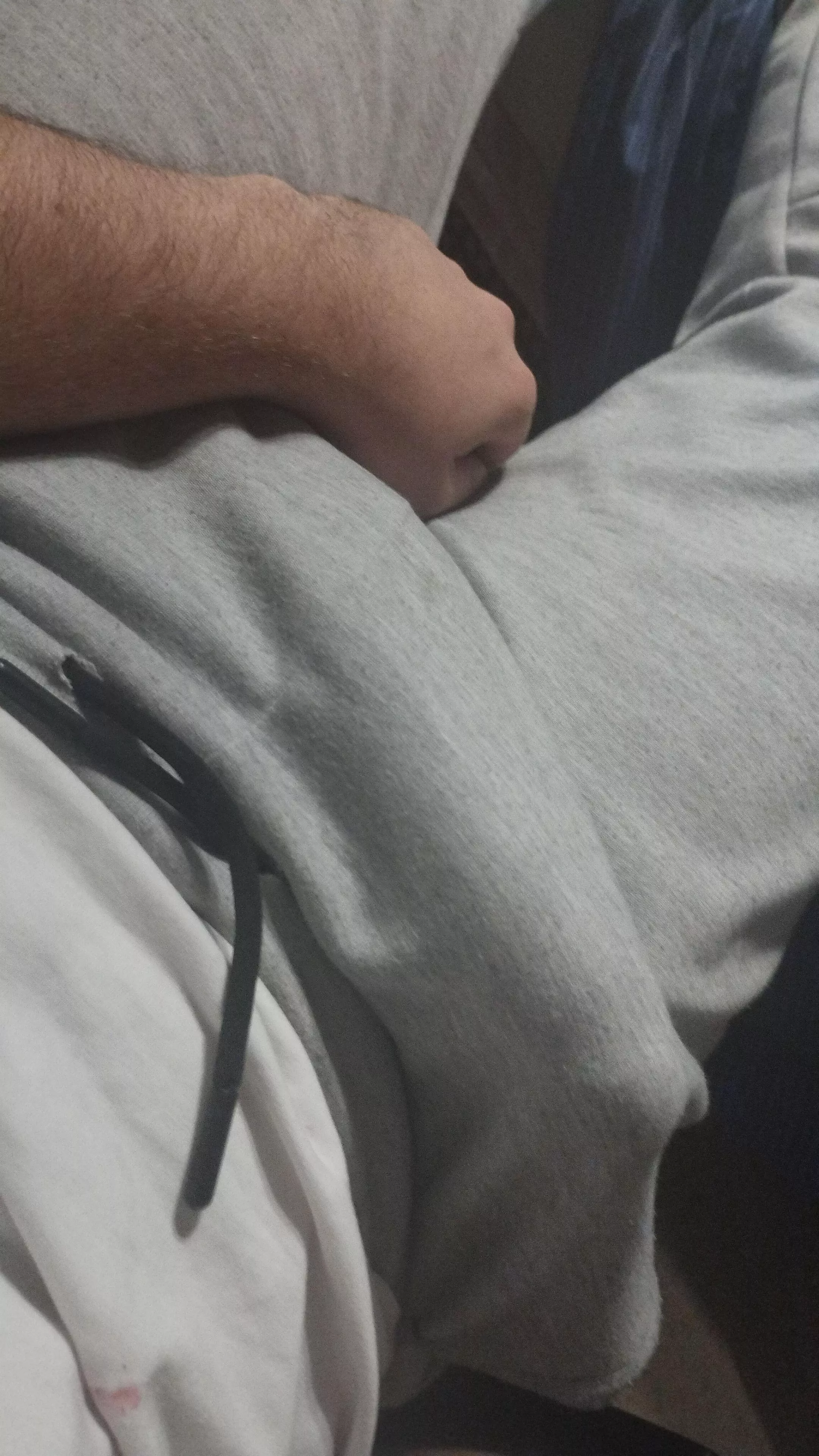 I've given up trying to hide it 