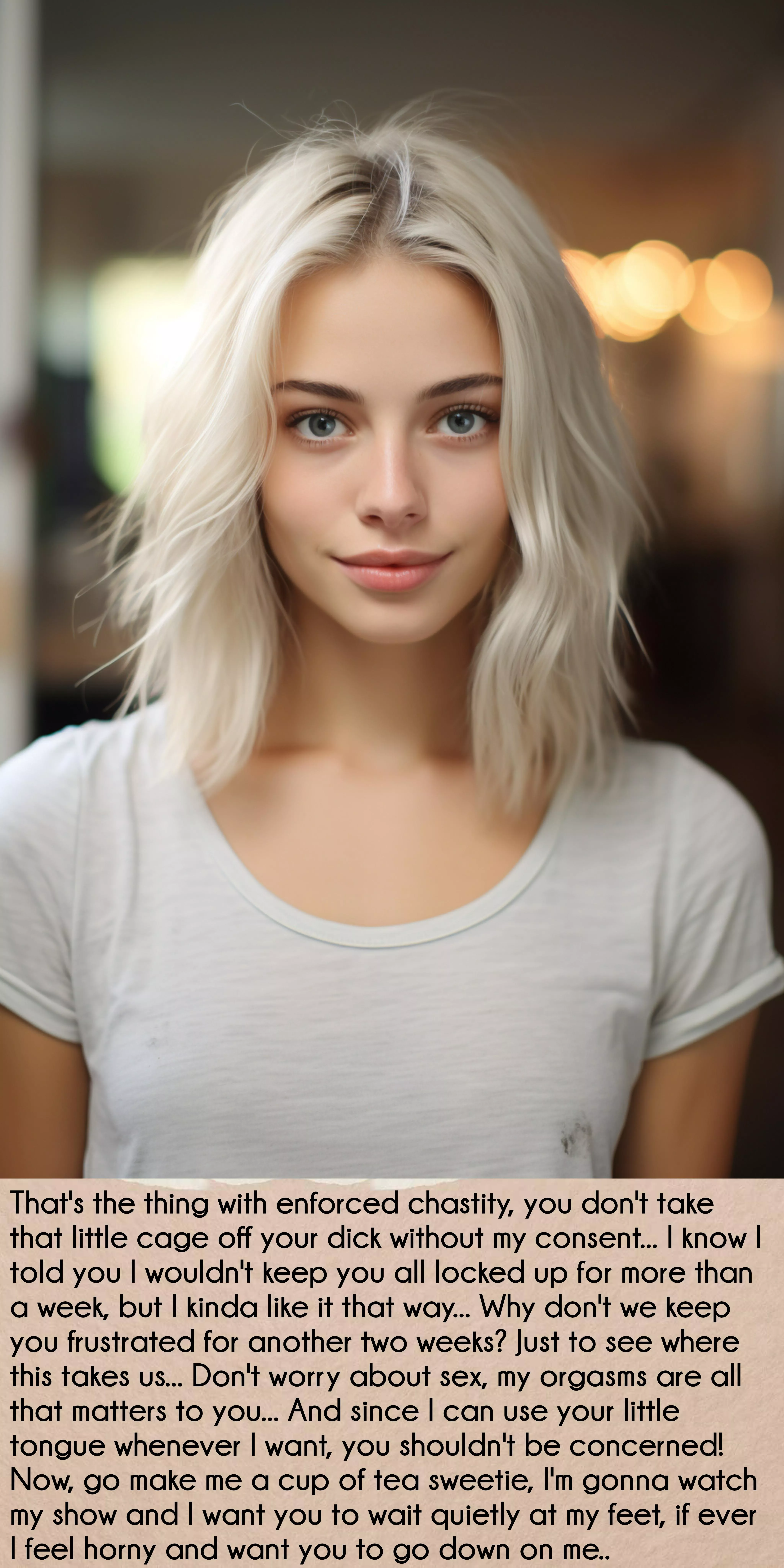 Let's wait for another two weeks