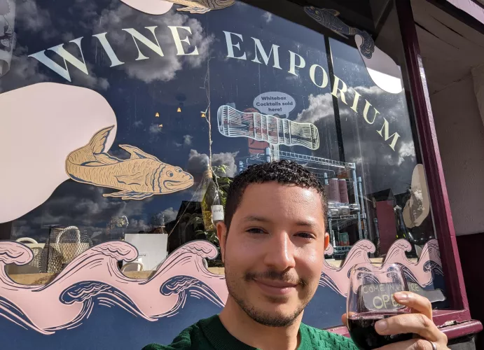 Losing an hour today had nothing to do with all the wine I had.