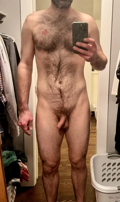 (M) 38 6’ 180lb. Am I too hairy?