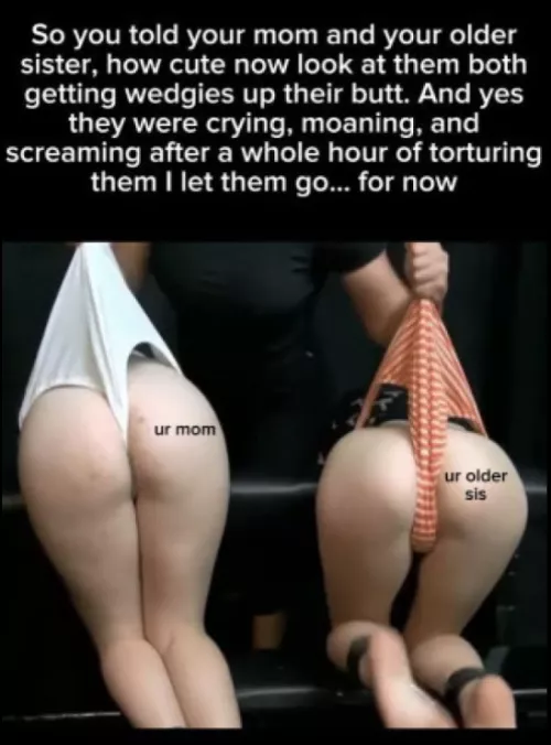 My bully got mad again and found my mom and lil sister before he found me 🫣