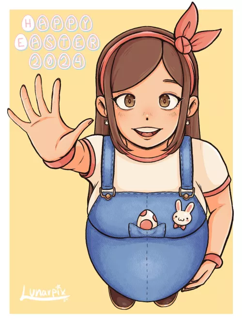 POV: You’re an Easter egg perched up somewhere, and Jane wants you (@Lunarpix)