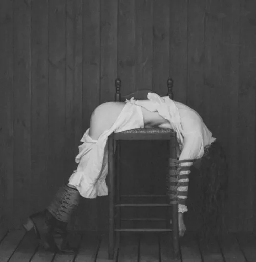 ready for her spanking