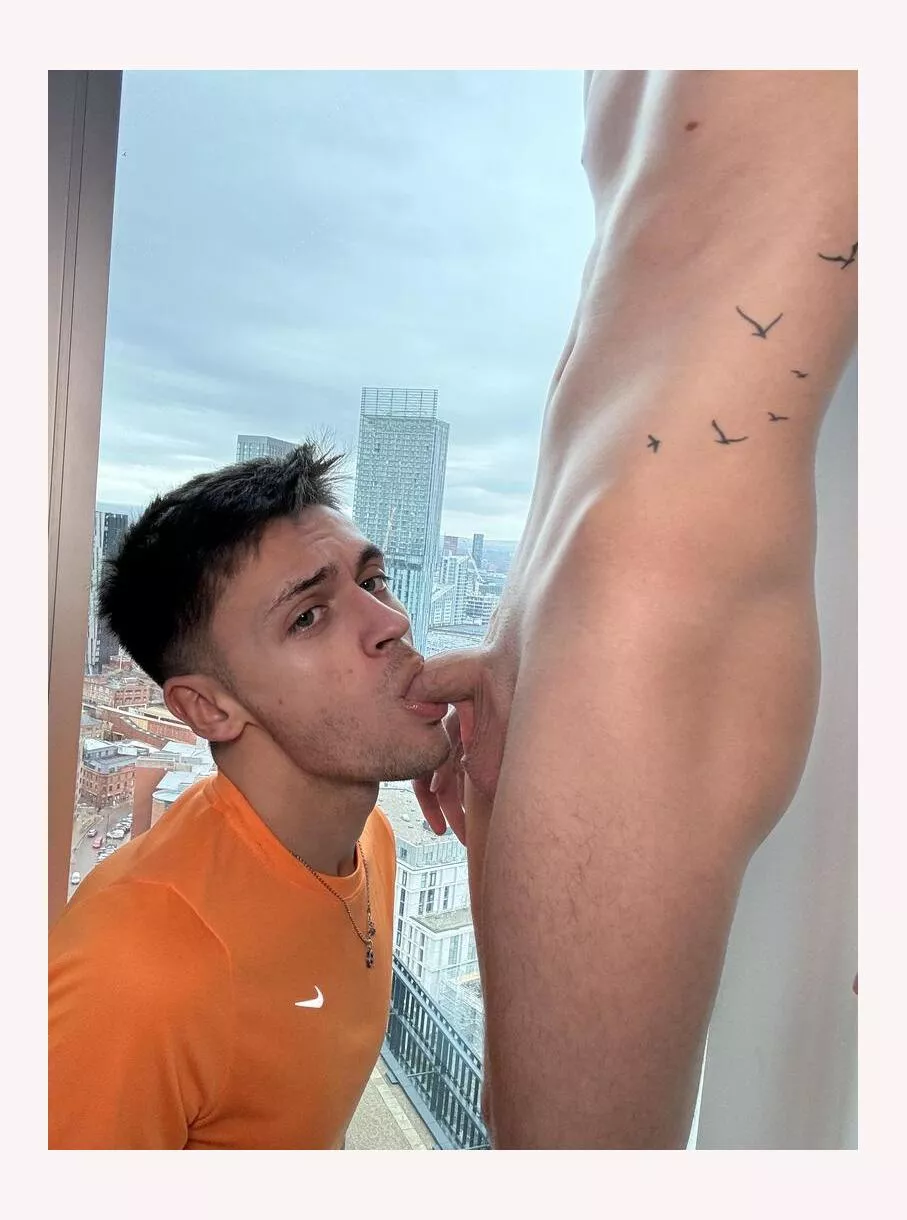 sucking cock while ths city watches