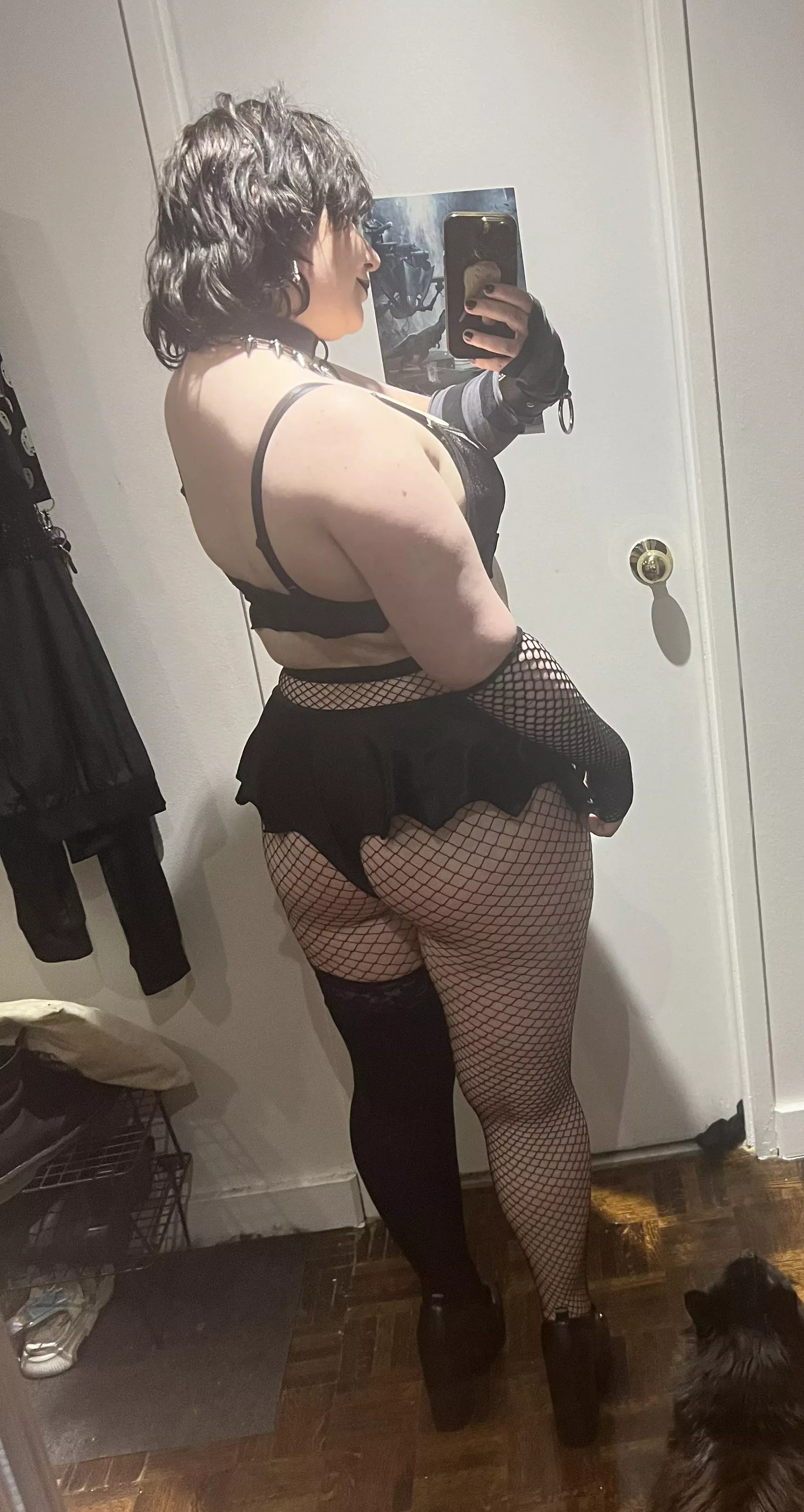 What do you think of thick goth sluts?