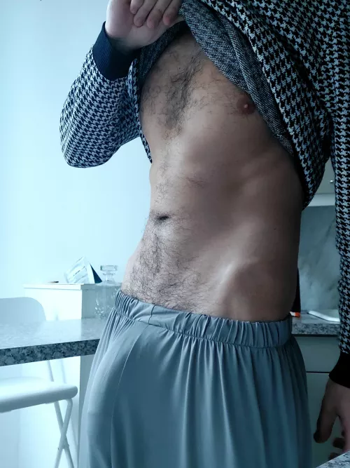 Would you mind if I don't wear underwear at breakfast?