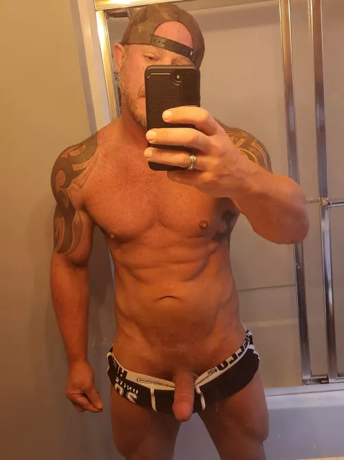 (43) drain the morning wood?