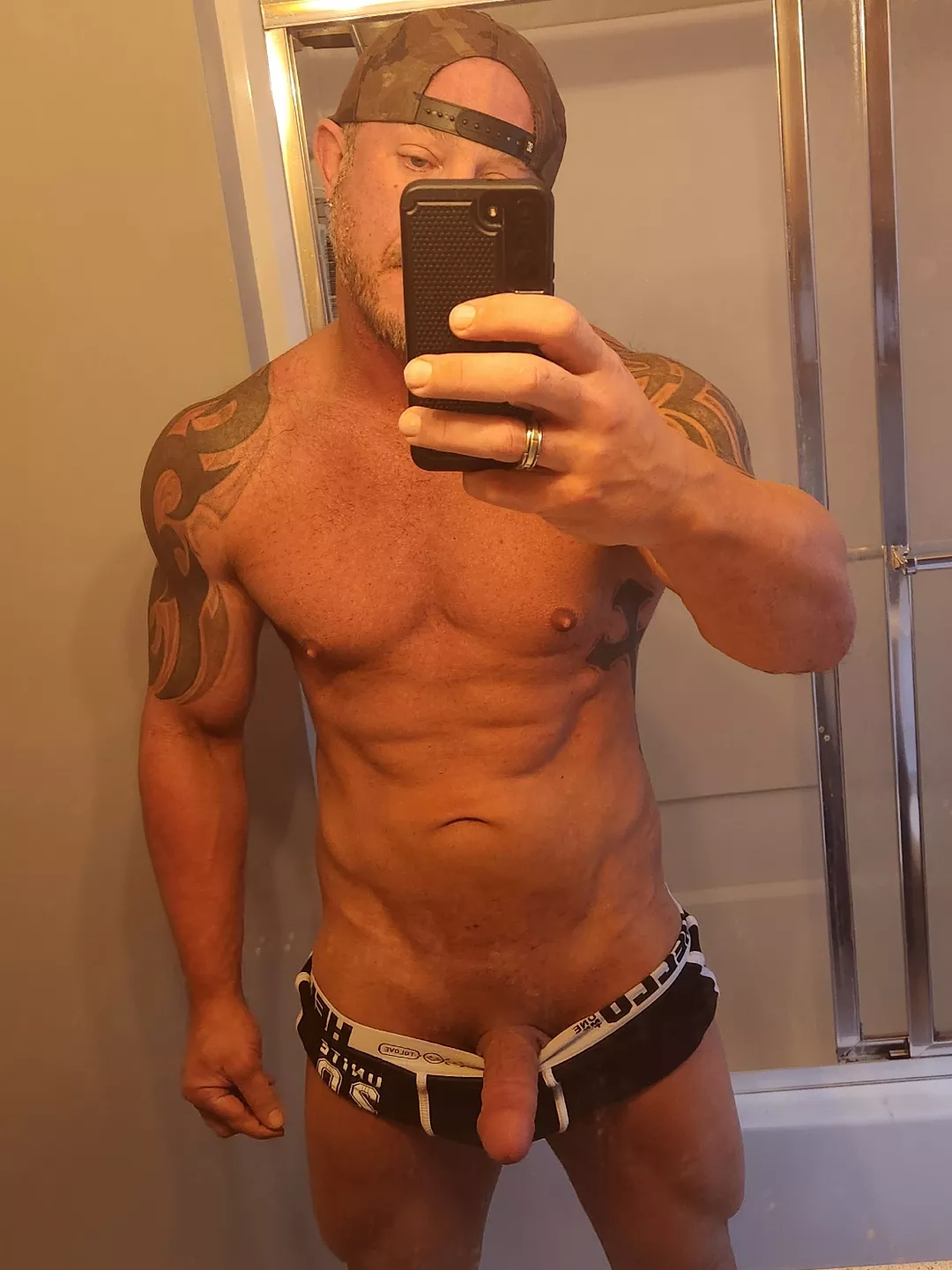 (43) drain the morning wood?