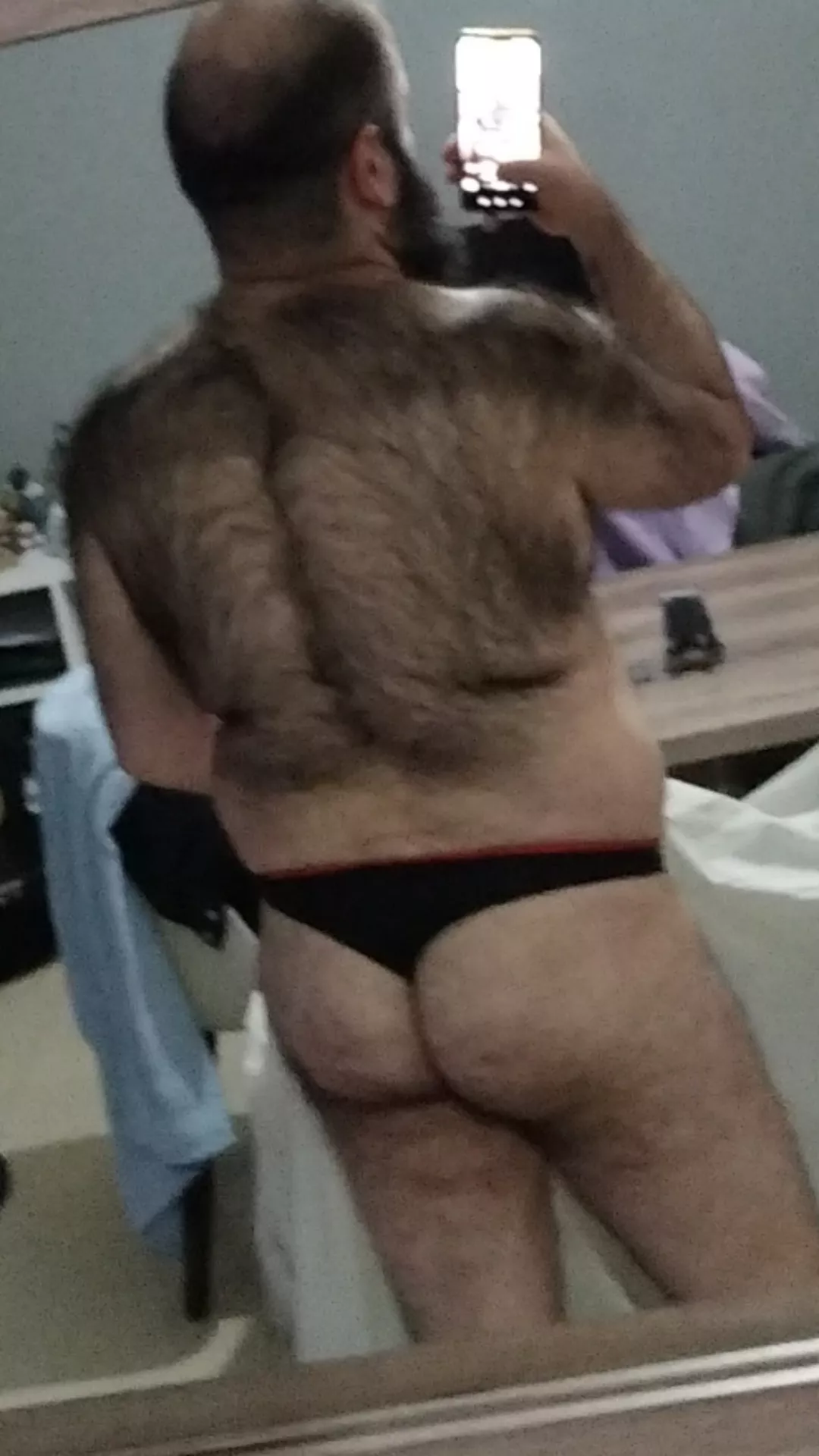 Are my  back and ass hairy enough? 