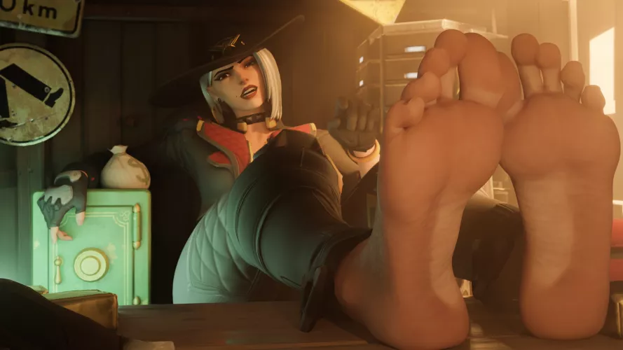 Ashe's Pretty Soles (zmsfm) [Overwatch]