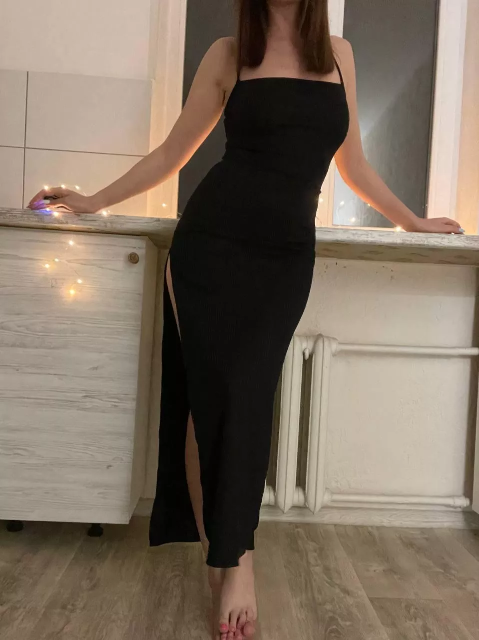 Black dresses aren't too vulgar?