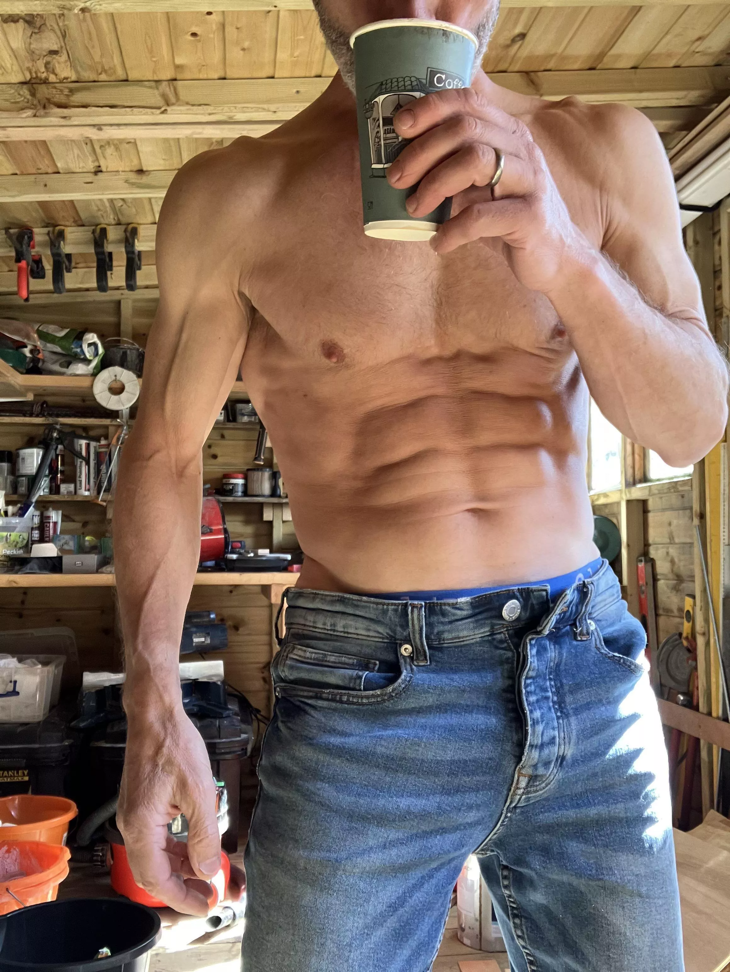 Blue collar worker! Need I say more!