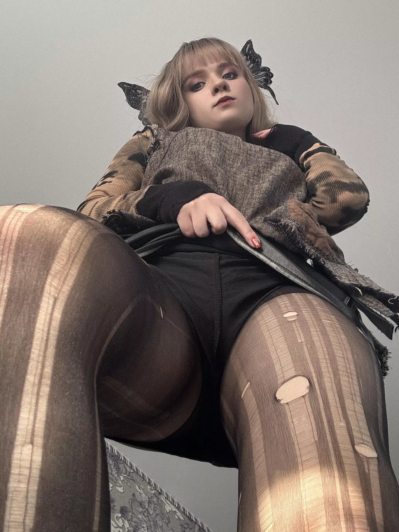 Do you want me to sit on your face in these tights?