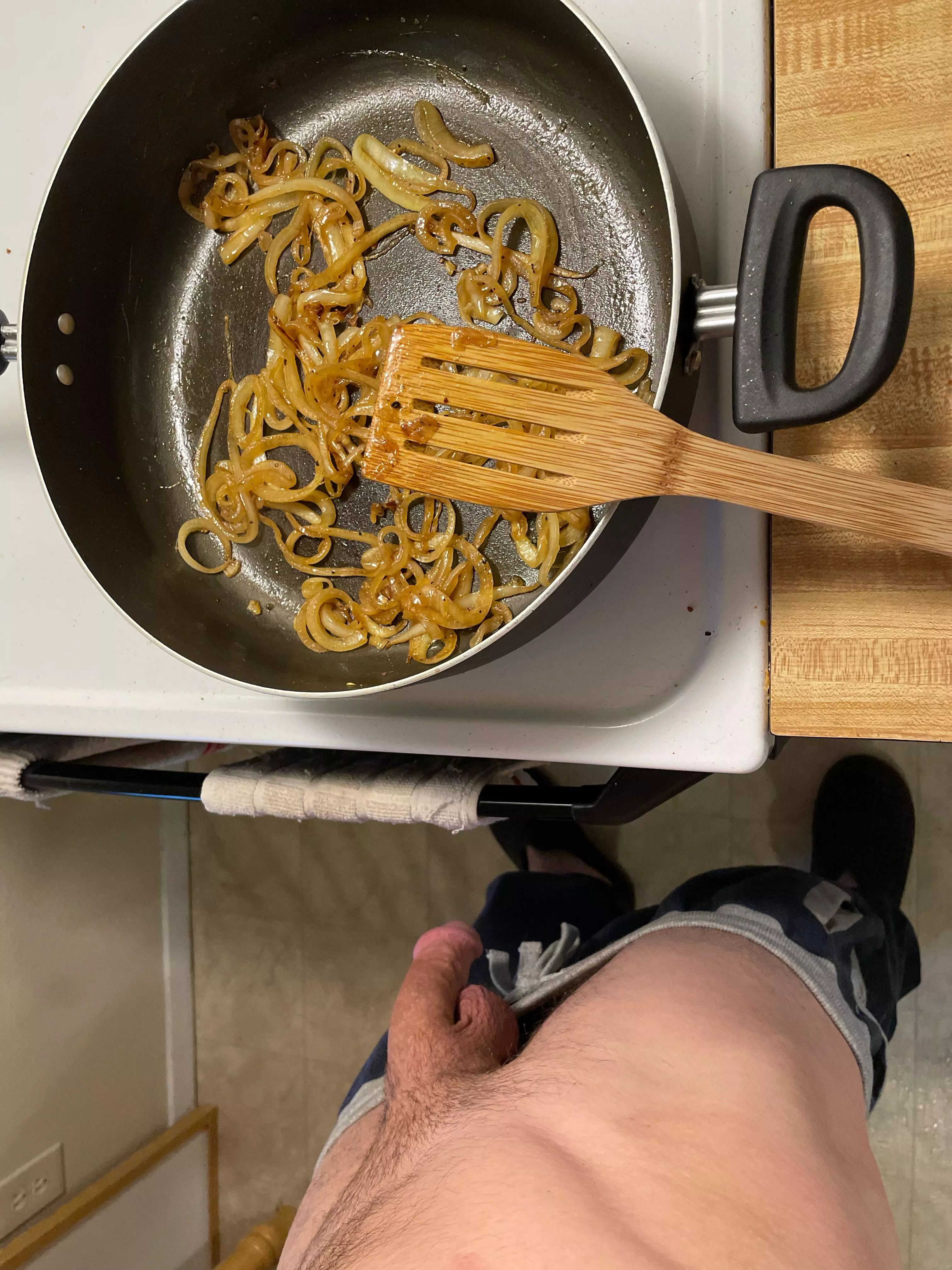 Does your man have the patience to caramelize onions?