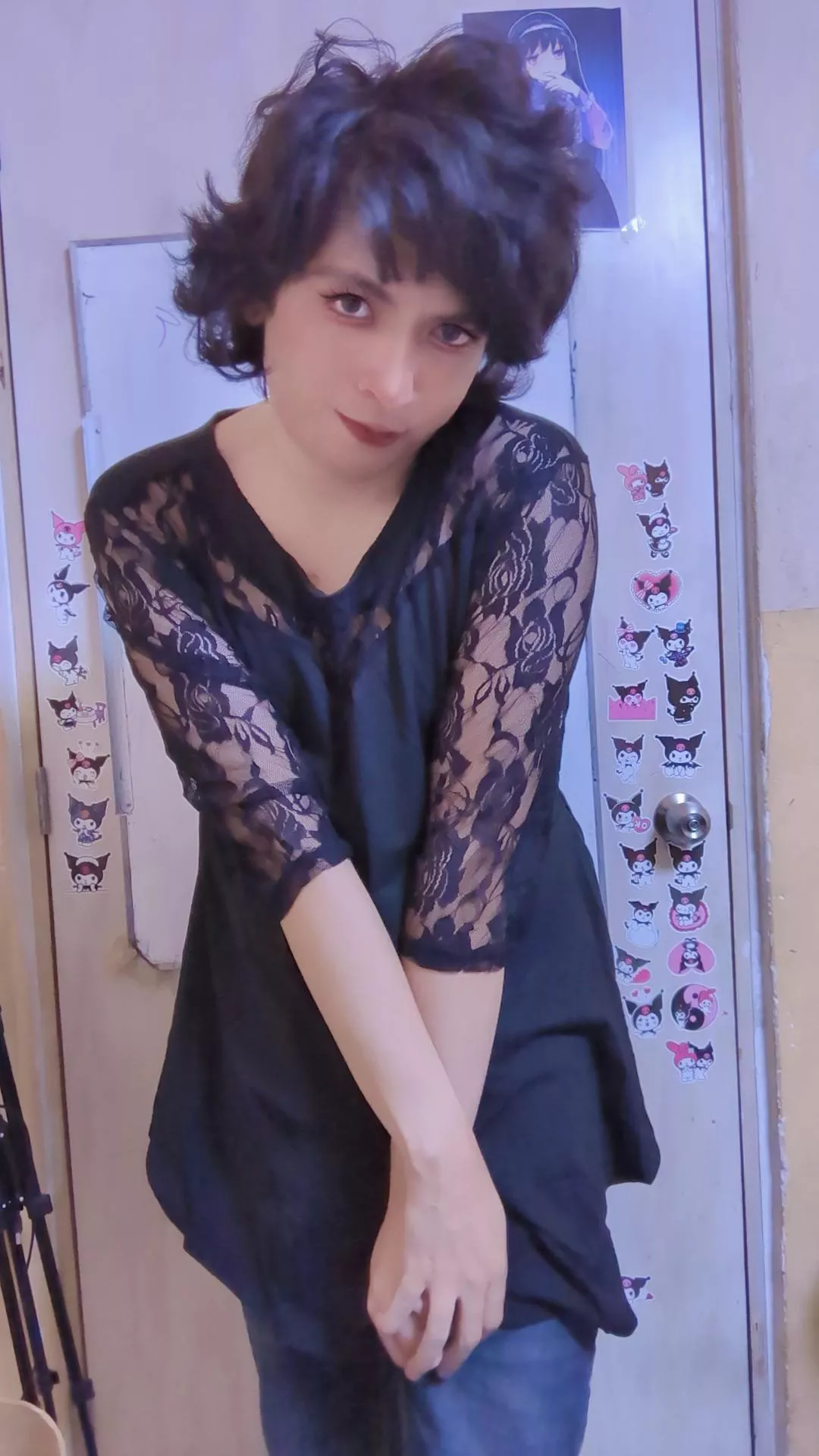 Don’t mind my hair I’m trying a crazy lady style