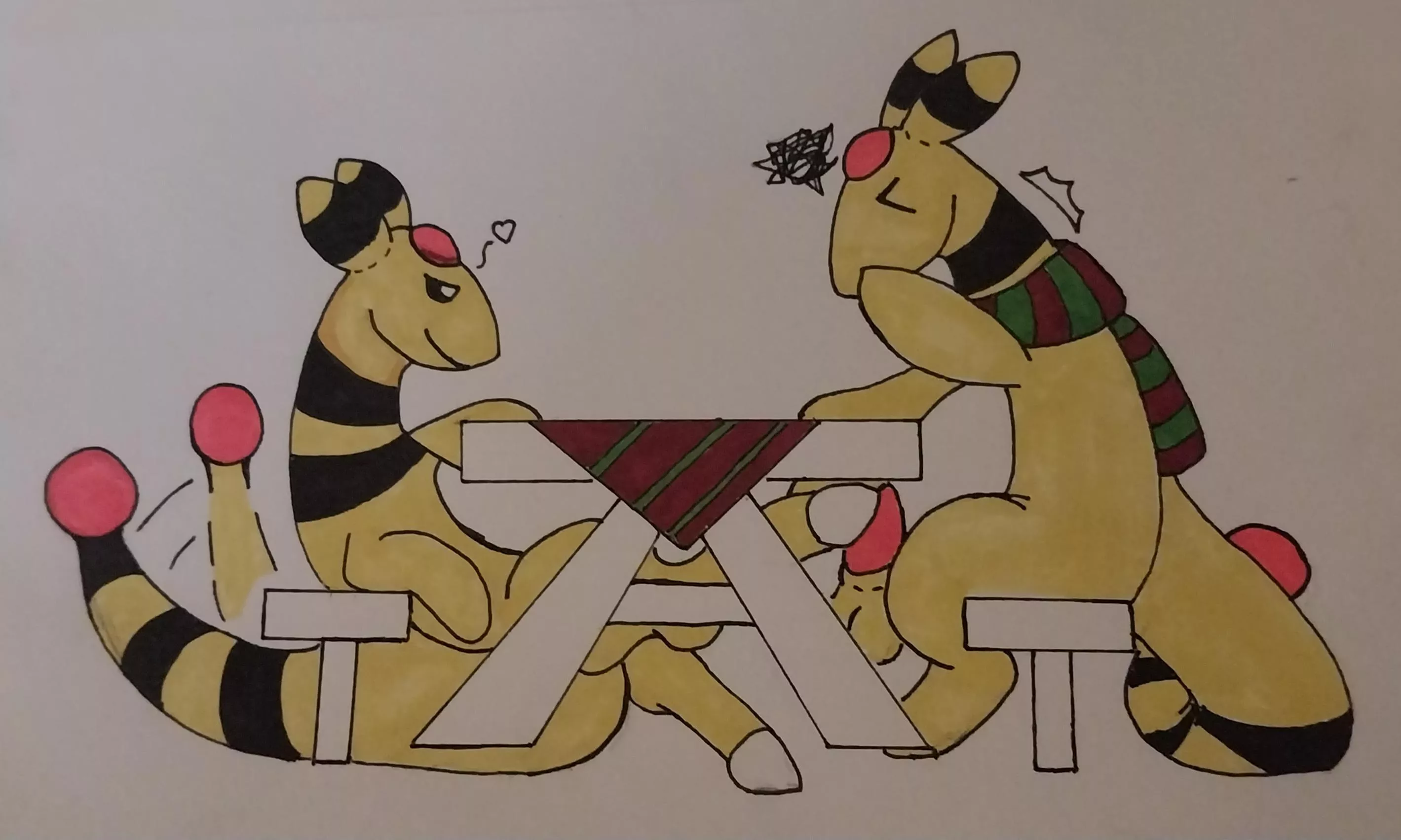 [FM] Just casual dinner conversation. (Art by me)