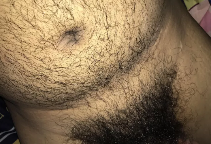 Follow the hair that leads to the thick jungle