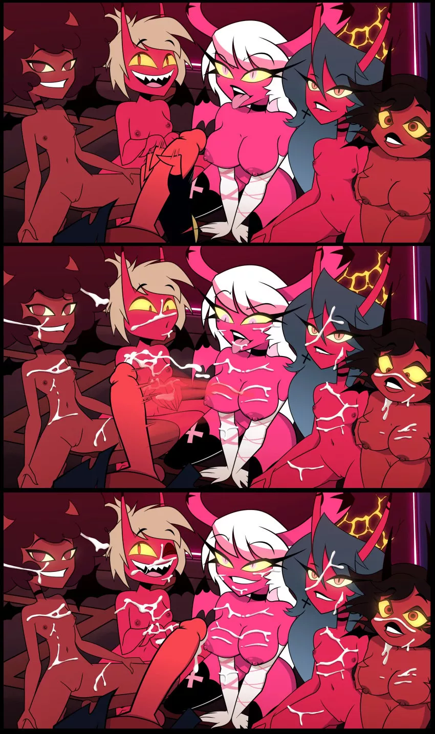 gang got together (helluva boss)