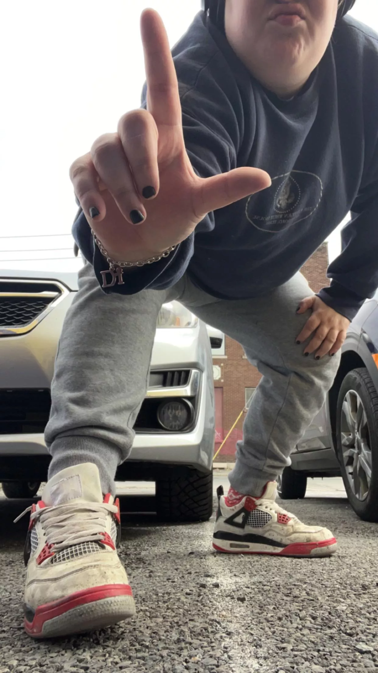 Get down and clean me shoes with that tongue. I want these lookin brand new Loser!!!