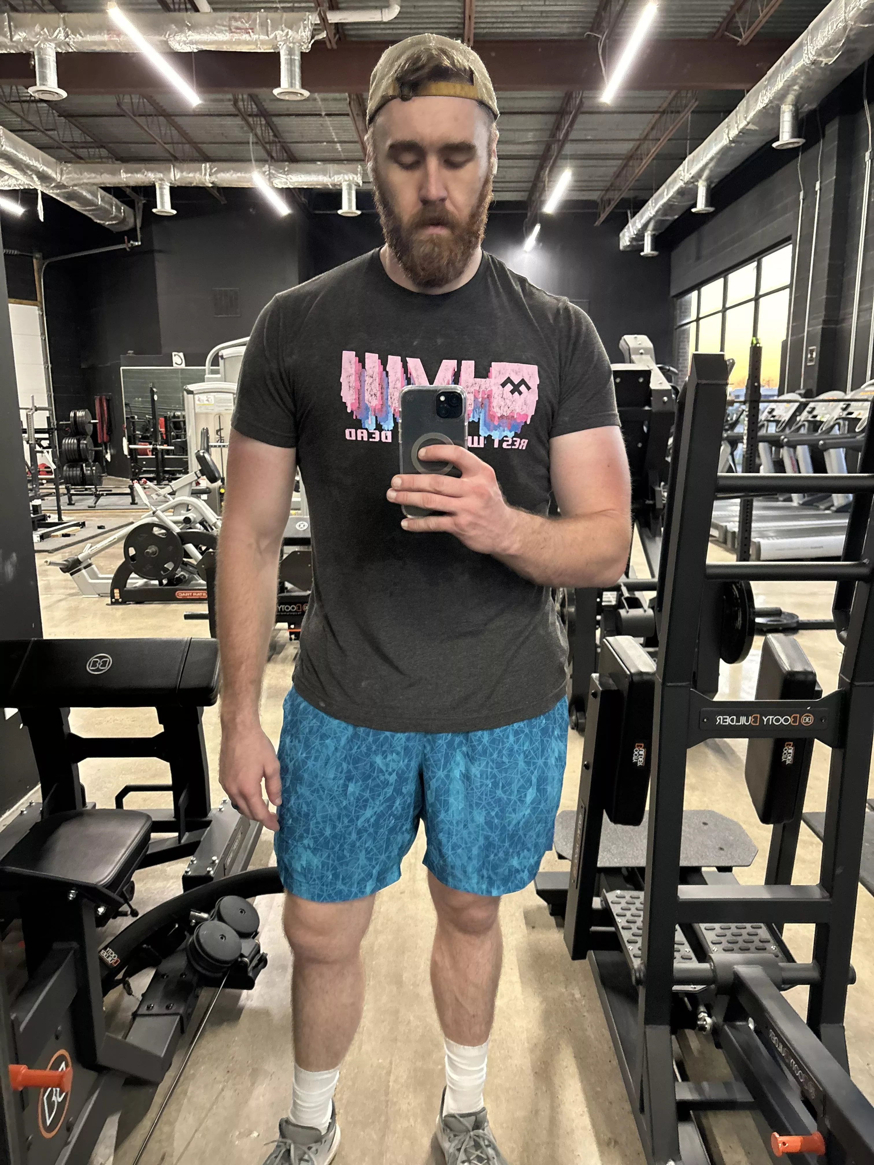 Had a great workout on Saturday. How do yall think I looked? 30yo 6’5” bi man here 