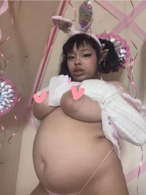 happy easter!! another entire pizza🥹🎀