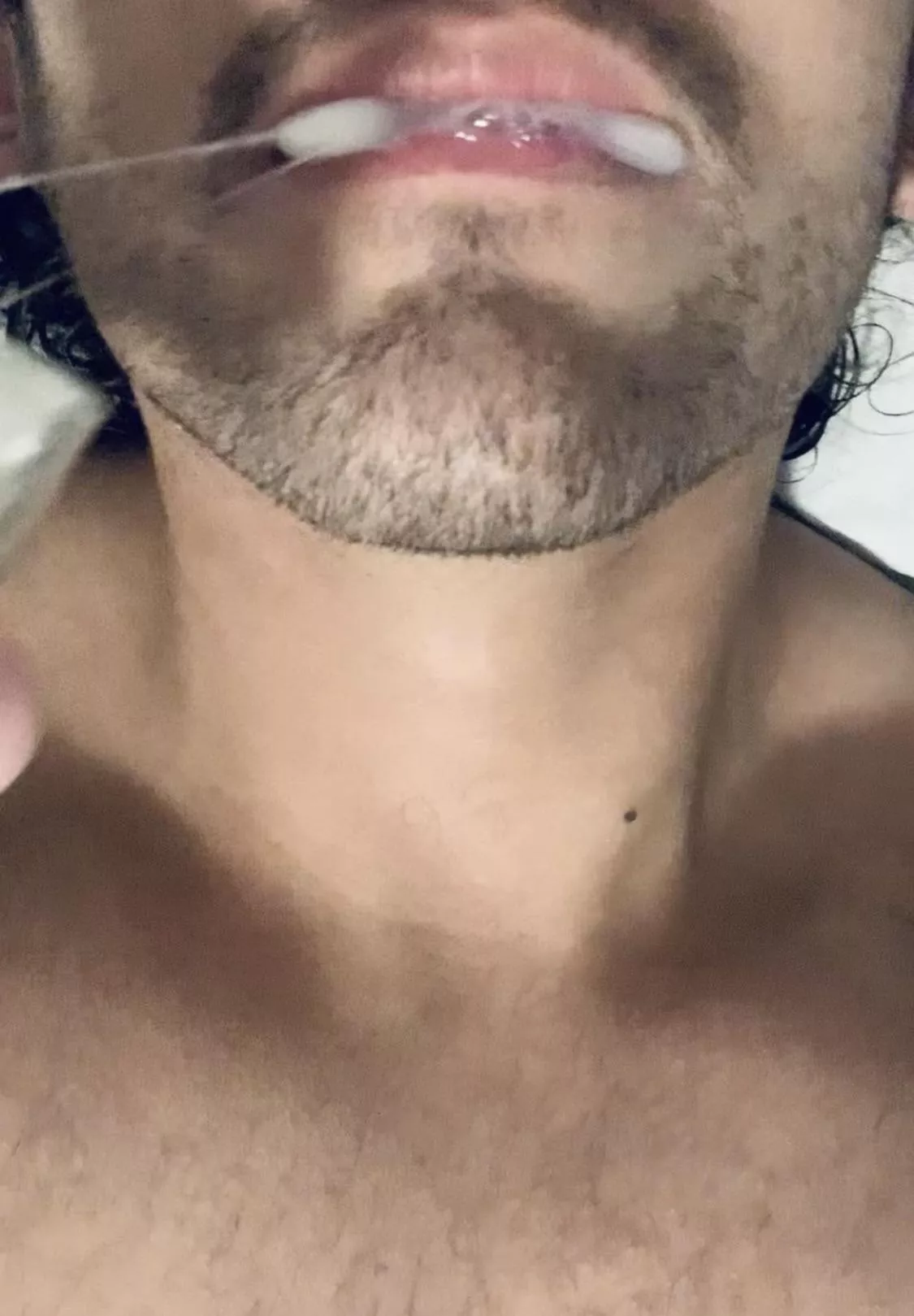 He finished in my mouth. I’m so lucky 🥺