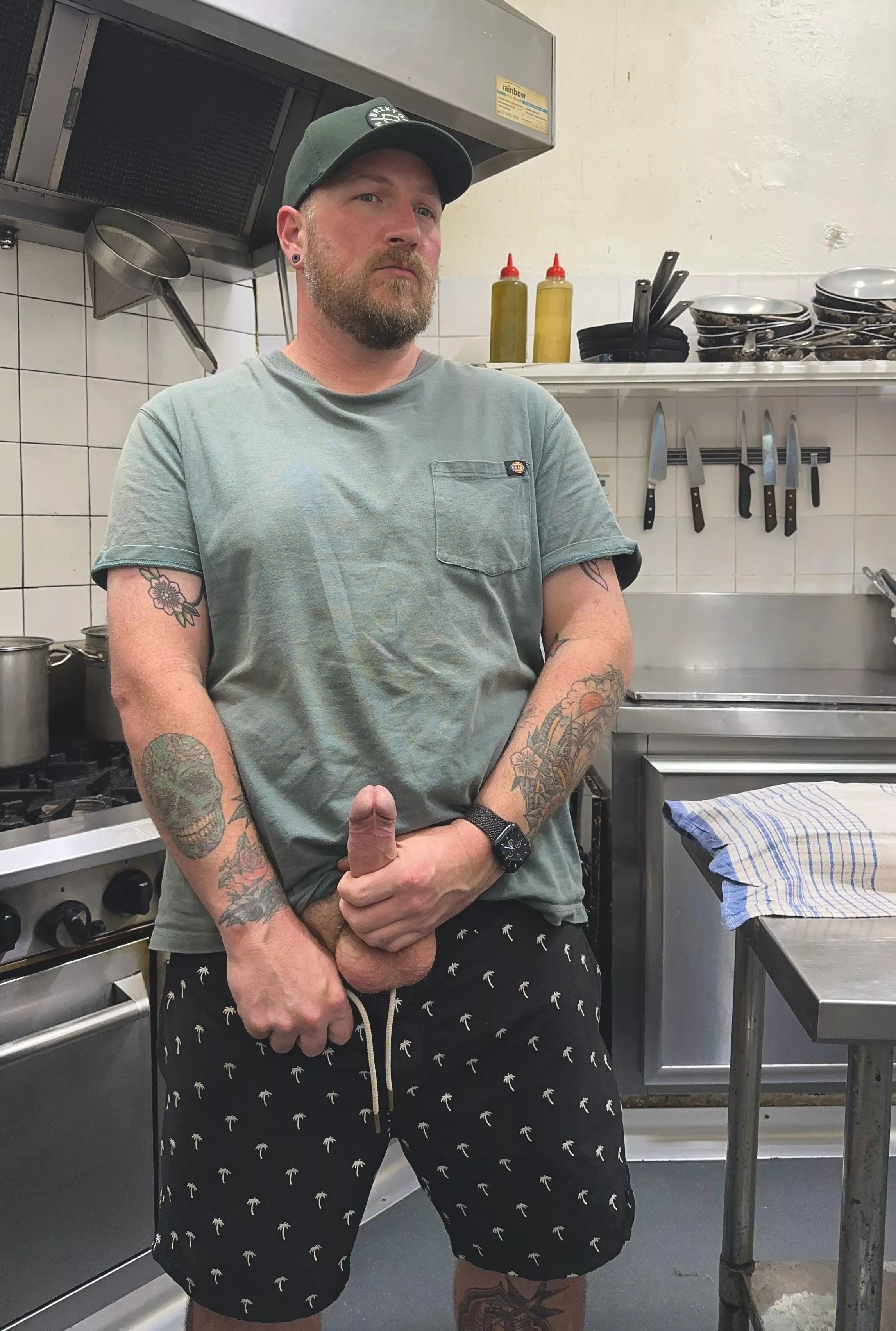 Help Dad in the kitchen.