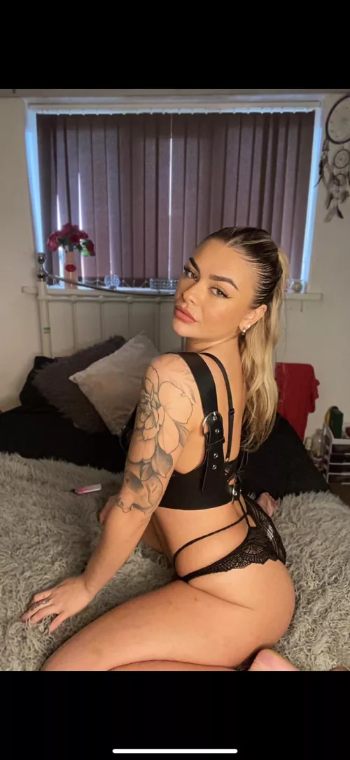 How do you like lace and leather? 