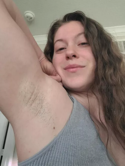 I didn't put on deodorant today and they're all sweaty, wanna whiff?