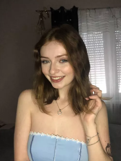 I hope that older men find my smile pretty