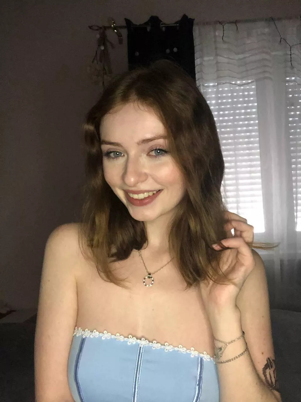 I hope that older men find my smile pretty