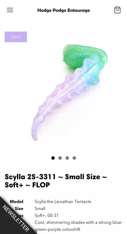 I need to stop. It's an ad-dick-tion. However, a Near Clear Scylla?? Too good to pass up.