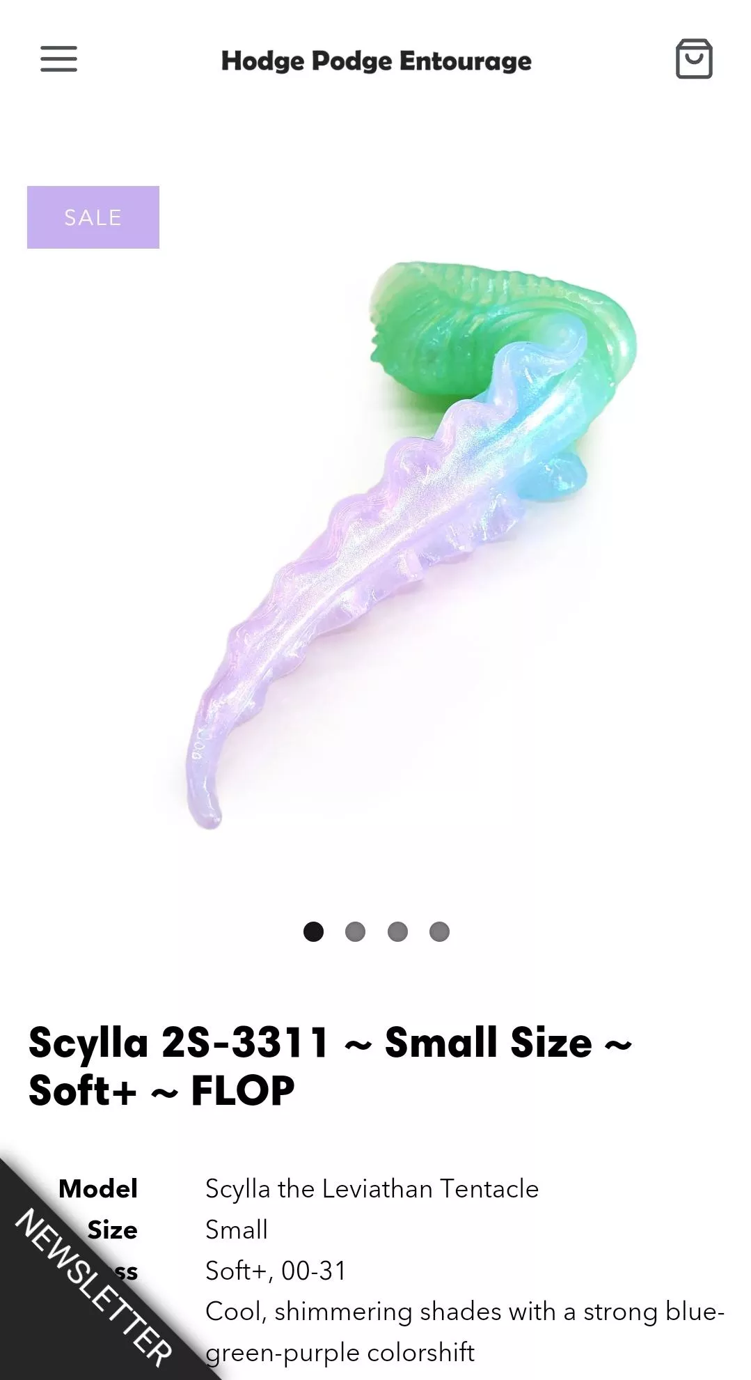 I need to stop. It's an ad-dick-tion. However, a Near Clear Scylla?? Too good to pass up.