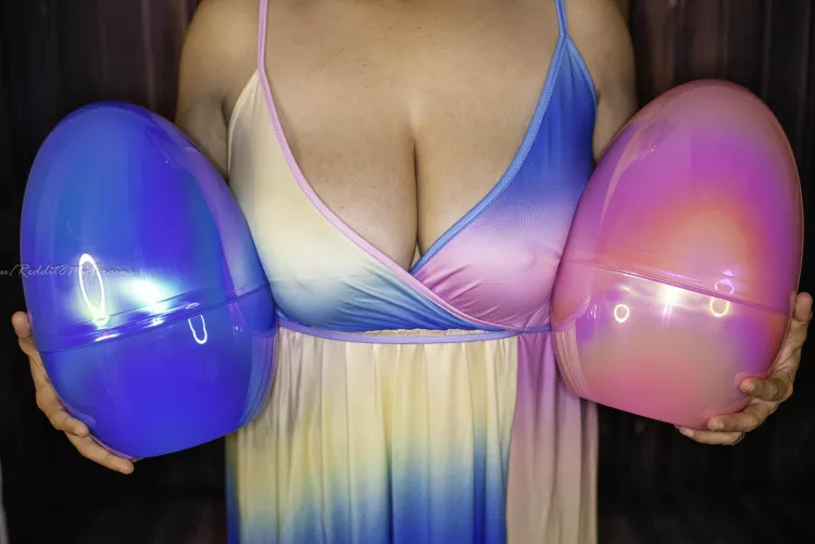 I'm not sure if its cold in here, or I'm turned on by the Easter Bunny