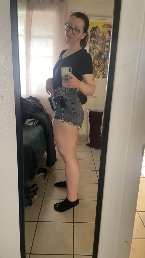 It was too hot for pants today!
