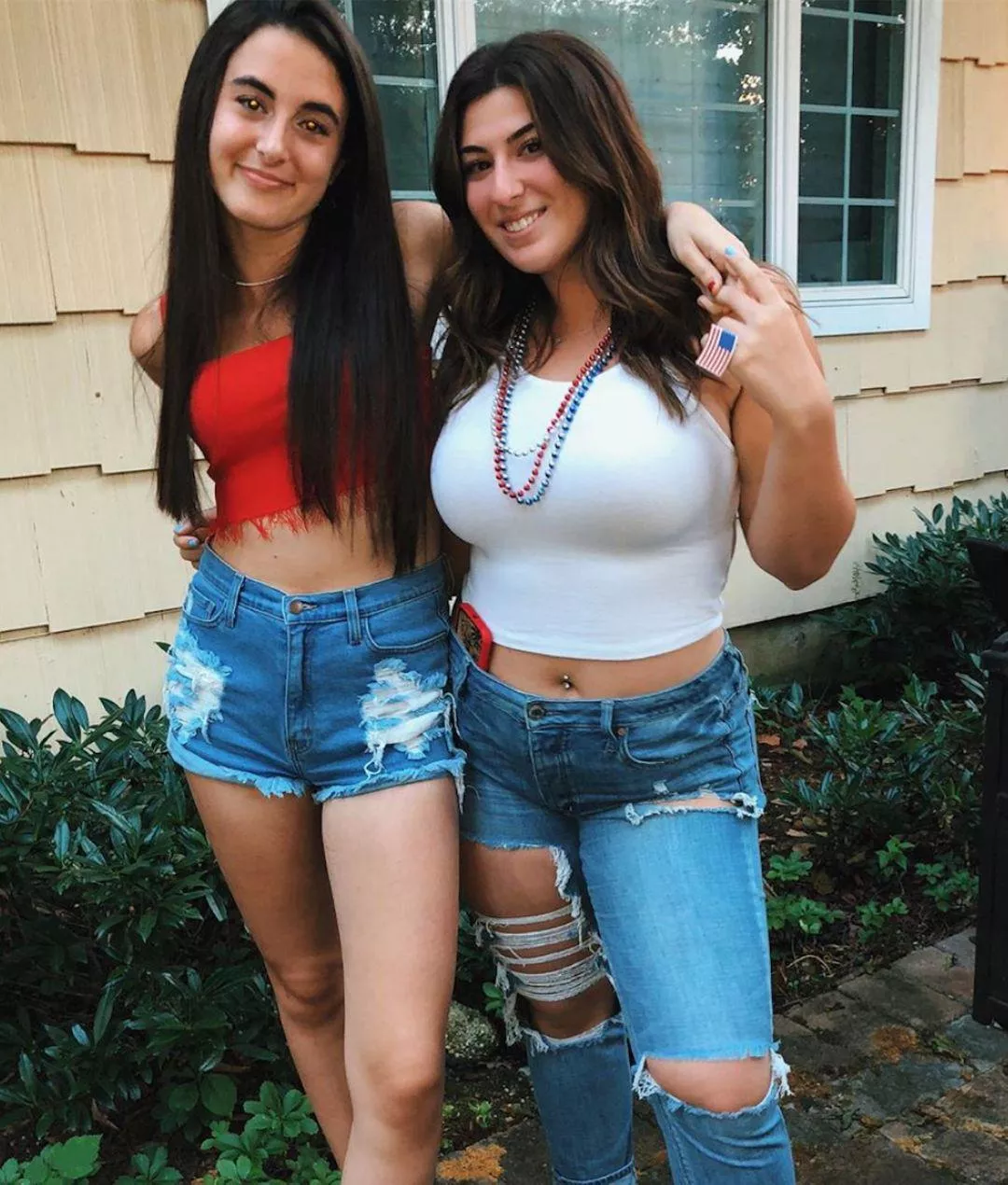 Just pretending to be her friend 