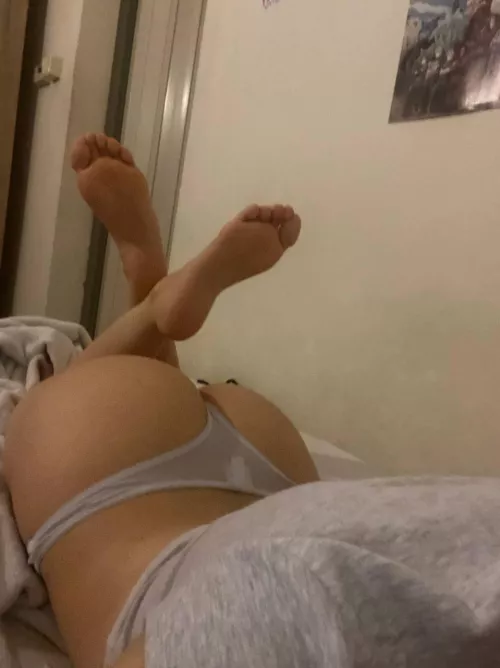 lick my feet then you can fuck me deal..