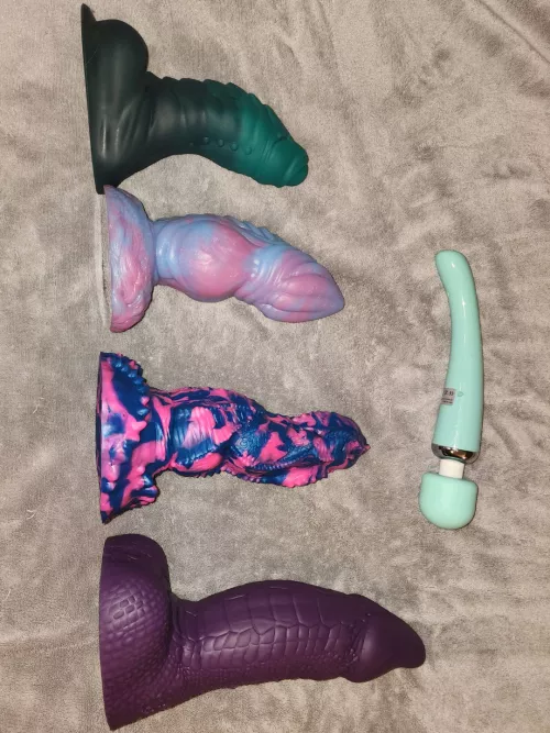 My(F) collection... who shall I ride tonight?