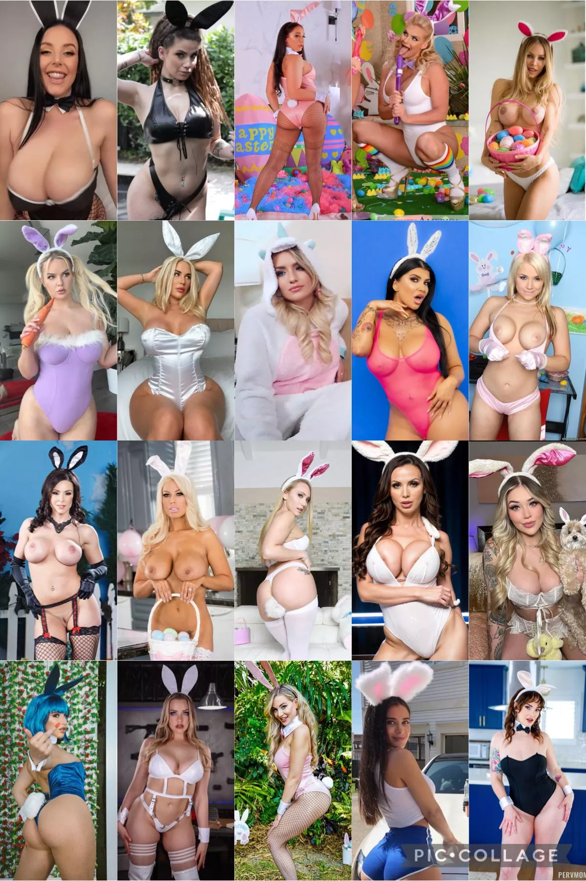 Pick 2 bunny sluts for your Easter threesome! 🐇🐇 