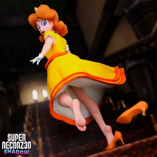 Princess Daisy (Super Mario Bros) [Artist: Necdaz3D]