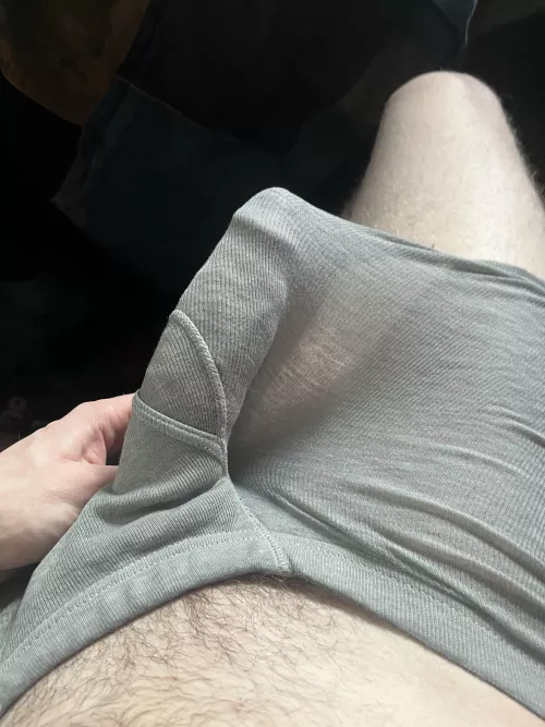 Sometimes I’m too hard for my underwear