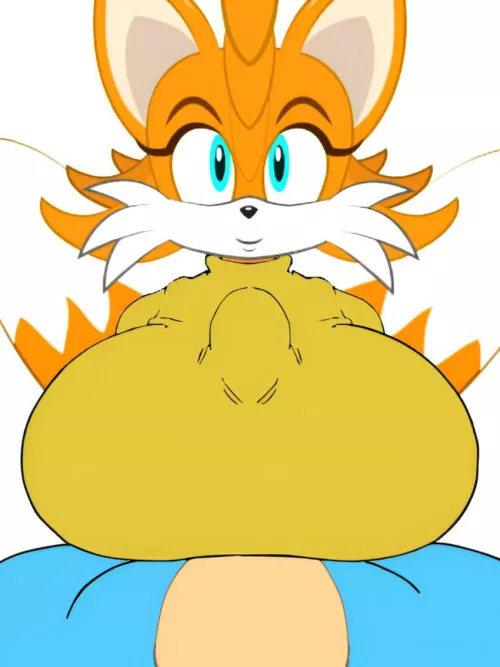 Sonic titjobs Tailsko under sonics dick