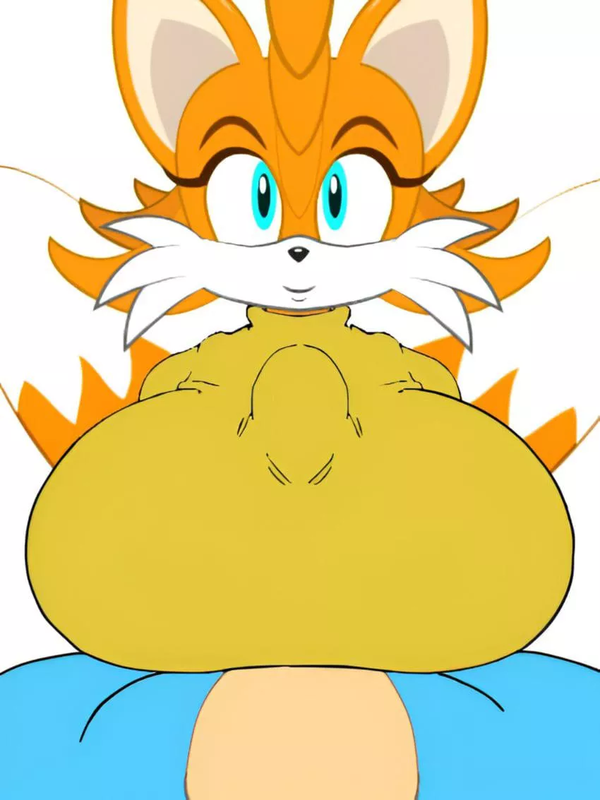 Sonic titjobs Tailsko under sonics dick