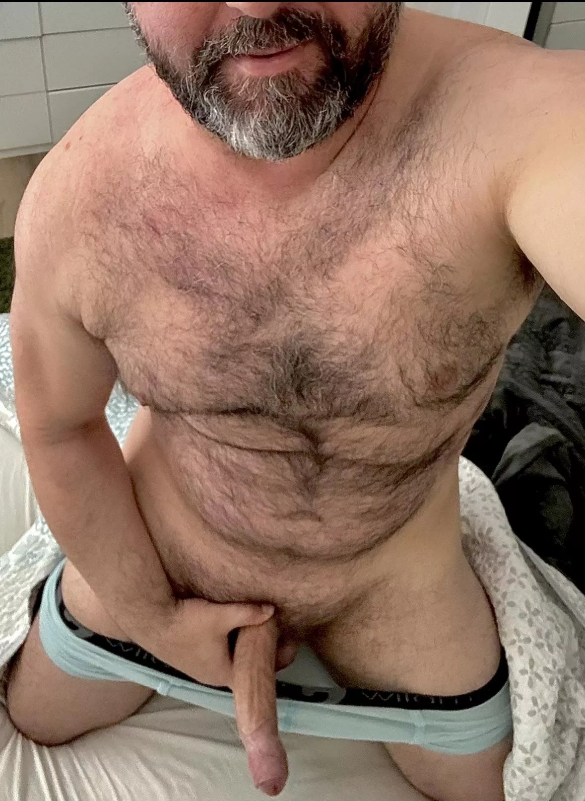 This big, burly, bearded bone wants to make you sigh, gasp, whimper, and moan.